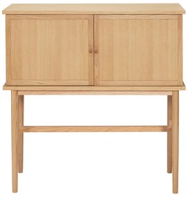 Mobiletto in rovere naturale 90x90 cm Dash - Hübsch