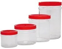 6pz vaso in vetro per alimenti 'ortes' kg. 3,5 cod:ferx.794084nlm