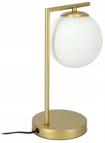 Lampada da tavolo 1xE27/40W/230V oro/bianco