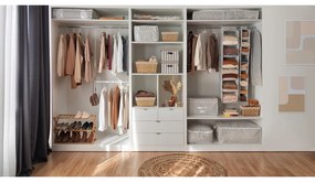 Set di 2 scale e asta porta abiti espandibile Muro - Compactor