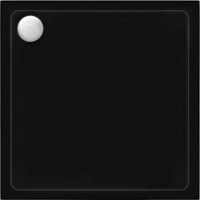 Piatto doccia acrilico Rea Savoy Black 80x80