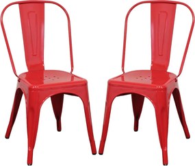 AGATHA - Set 2 sedie industrial