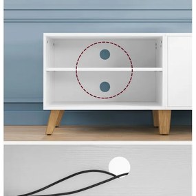 Mobile TV BASTOR bianco