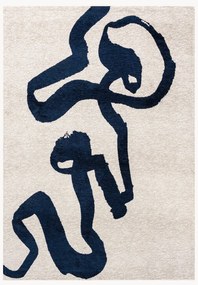 Tappeto lavabile jacquard da interno-esterno Ribbon