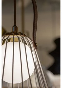 Klausen 111098 - Applique MEMORY 1xG9/4W/230V bianco/marrone