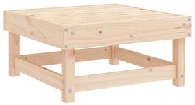 Set Salotto da Giardino 7 pz in Legno Massello di Pino