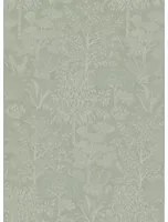 Eijffinger Tapete Origami Tree - Light Green/ Silver