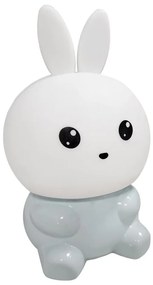 Lampada LED RGBW per bambini, touch, LED 1W 5V USB 1200 mAh con coniglio