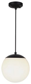 Lampadario da esterno a sospensione con filo 1xE27/60W/230V IP44 nero