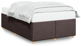 Giroletto Senza Materasso Marrone Scuro 80x200 Cm İn Tessuto /