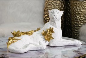 Leopardo White/Gold Cm 53X21,5X24