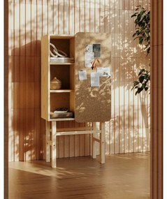 Libreria in legno di pino 70x142 cm Slide - Karup Design