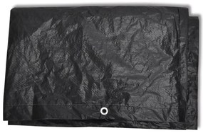 Copertura per mobili da giardino con 8 occhielli 180x140x90 cm