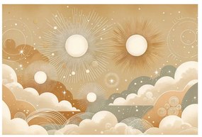 Quadro su tela – Danza celeste di soli e stelle