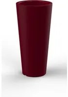 Vaso 37,5x102 cm in Resina Arkema Tondo 102 Ruby