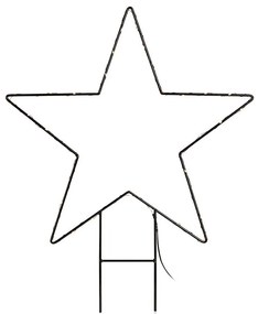 Markslöjd 704495 - Decorazione di Natale LED da esterno MYSTIC 40xLED/1,5W/230/3V IP44