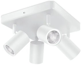 WiZ - Faretto LED RGBW Dimmerabile IMAGEO 4xGU10/4,9W/230V Wi-Fi CRI 90 bianco