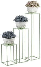 Portafiori 40x24 cm luce verde