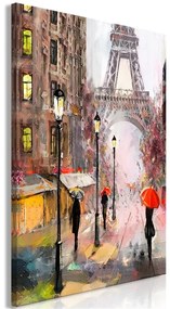 Quadro Rainy Afternoon (1 Part) Vertical  Colore colorful, Dimensioni e Misure 60x90