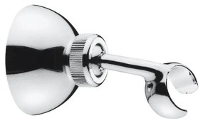 Porta soffione in ottone argento lucido ø 6,5 cm - Sapho