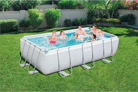 Piscina fuori terra rettangolare 404x201x100 cm con pompa Bestway 56441