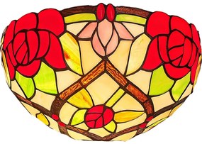 Brilagi - Applique da parete in vetro Tiffany GARLAN 1xE14/40W/230V