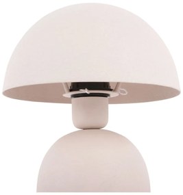Lampada da tavolo color crema (altezza 29 cm) Boaz - Leitmotiv