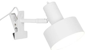 Nordlux - Lampada con morsetto MATIS 1xE27/15W/230V bianco