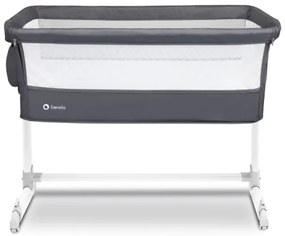 Lionelo - Lettino da viaggio THEO Grigio scuro