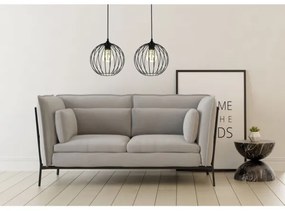 Lampadario a sospensione con filo MATT 2xE27/60W/230V