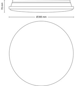 Philips - Plafoniera LED dimmerabile WINCEL LED/24W/230V 2700-6500K + +TC
