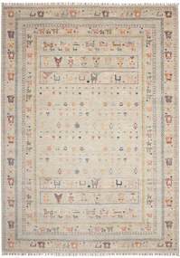Samarkand Tappeto orientale 210x290 Grigio (Pakistan) Annodato A Mano