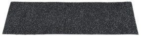 Tappeti Adesivi Rettangolari per Scale 15 pz 60x25 cm Neri