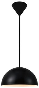 Nordlux - Lampadario a sospensione con filo ELLEN 1xE27/40W/230V nero