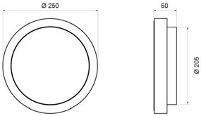 Gaia Led 12,5W 1500Lm 4000K