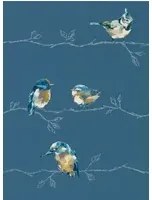 Harlequin Carta da parati Persico - Turquoise/ Navy