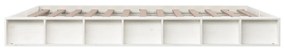 Giroletto bianco 200x200 cm in legno massello