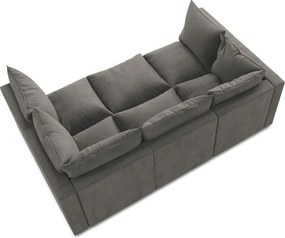 Divano grigio scuro 255 cm Manao – Makamii