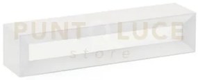 Hermione applique da parete  2 luci in gesso bianco h70x350mm