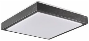 Plafoniera KAZIMIERZ 2xE27/20W/230V 29,5x29,5 cm nero