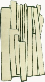 Tappeto in lana annodato a mano Contour