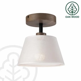 Brilagi - Lampada LED ANTHONY 1xE14/60W/230V rovere/noce/bianco