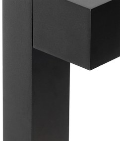Lampada da esterno industriale da terra nera 35 cm IP44 - Baleno