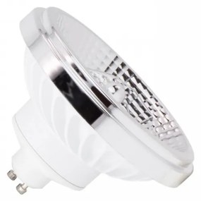 Lampada LED AR111 15W, angolo 45°, CRI92, No-Flickering Colore Bianco Caldo 3.000K