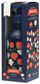 A Little Lovely Company - borraccia in acciaio inox, 350 ml - fragole