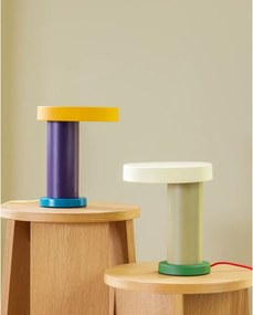 Lampada da tavolo dimmerabile a LED viola (altezza 25 cm) Magic - Hübsch