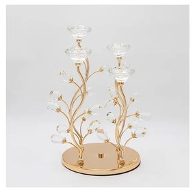 Decorativa candelabro 20x34 cm oro