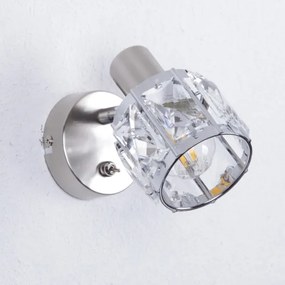 Globo 54356-1 - Luce Spot da parete KRIS 1xE14/40W/230V