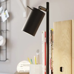 Sollux SL.1091 - Lampada da tavolo RING 1xGU10/10W/230V nero