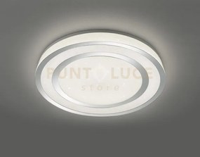 Noriaki plafoniera led 40w 4750lm, 3000 - 5000k tonda effetto cielo...
